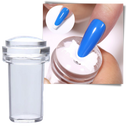 Silicone Nail Art Stamping Kit with Scraper
