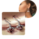 Bee shaped earrings