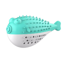 Fish shaped refillable cat toothbrush