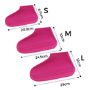 1 Pair of Waterproof Silicone Shoe Covers
