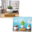 Levitating air pot plant