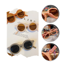 Vintage Round Kids Sunglasses for Ages 1 to 5