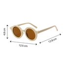 Vintage Round Kids Sunglasses for Ages 1 to 5
