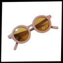 Vintage Round Kids Sunglasses for Ages 1 to 5