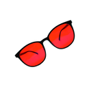 Blue Light Filter Red Glasses