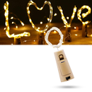 Bottle string LED light with cork (pack of 3)