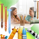 Cartoon Festive Heat Erase Pens