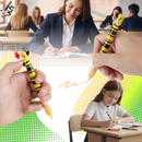 Cartoon Festive Heat Erase Pens