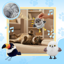 Cat Lifelike Interactive Bird Toy