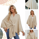 Chic Women Knitted Poncho
