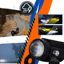 Dual Light Motorcycle Headlamp