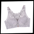 Elegant Rose Push-up Lace Bra
