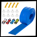 Flexible 2 Lanes Car Track