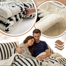 Fluffy Jacquard Winter Blanket