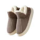 Fluffy Plush House Slip-On