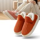 Fluffy Plush House Slip-On