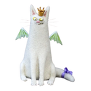 Funny Disheveled Decor Cat