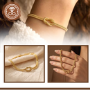 Love Knot Necklace & Bracelet