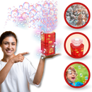 Rechargeable Firework Bubble Machine
