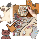 Relaxing Jigsaw Cat Puzzle