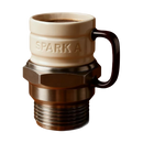 Spark Plug Novelty Mug