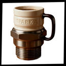 Spark Plug Novelty Mug