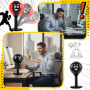 Stress Buster Desk Punch