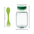 Transparent Meal Prep Jar