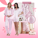 Women's Rosy Satin Pajamas