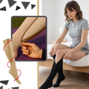 Zippered Knee Compression Sock